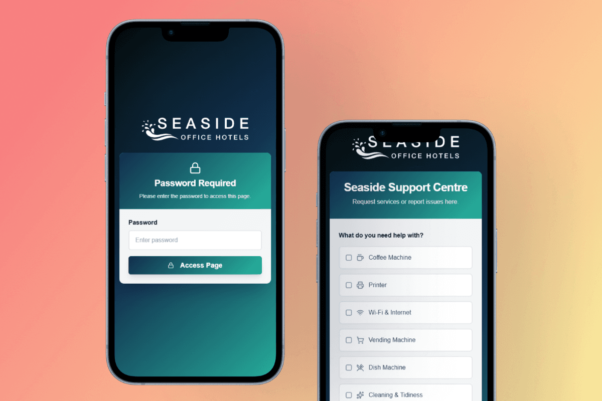 Ärandehanteringsystem för kontorshotell preview
